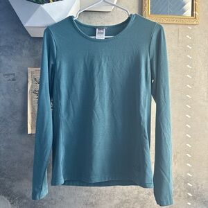 The North Face Teal Long Sleeve Women's Tee